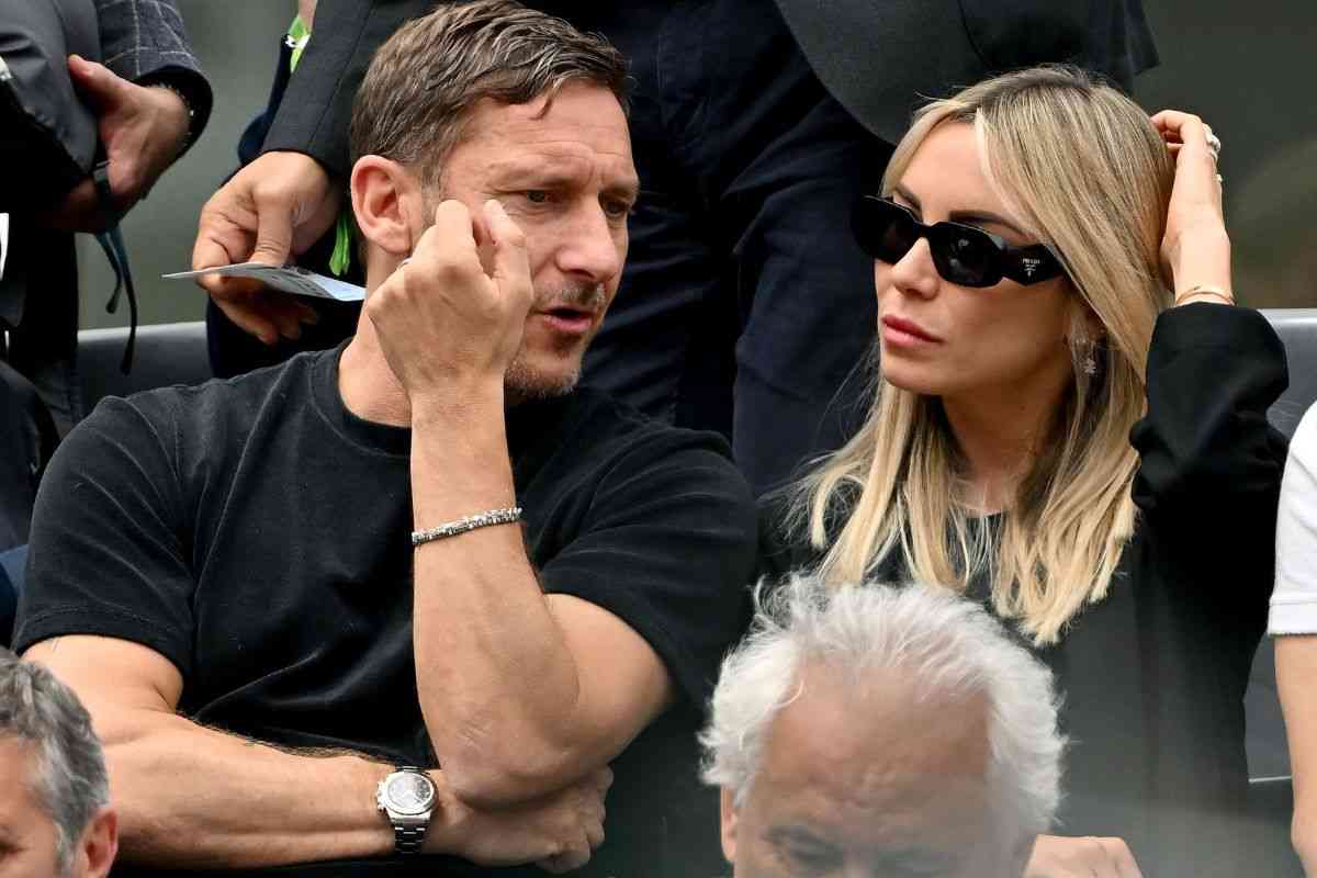 Totti e Blasi, separazione in tribunale