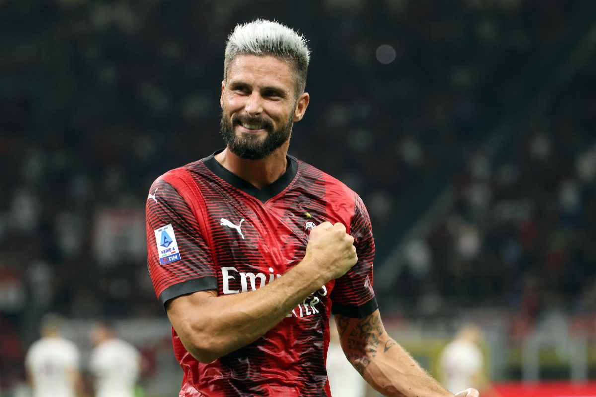 Olivier Giroud in dubbio per il Derby