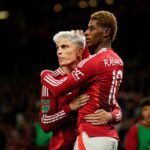 Garnacho Rashford in azione